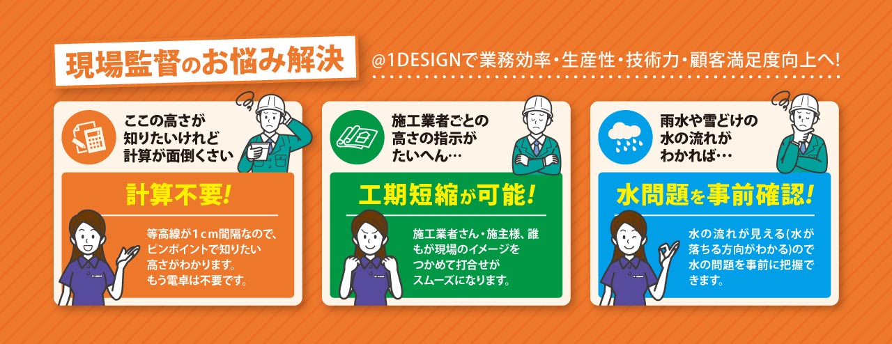 現場監督のお悩み解決